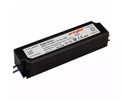 Блок питания Arlight ARPV-LV12060 (12V, 5.0A, 60W)