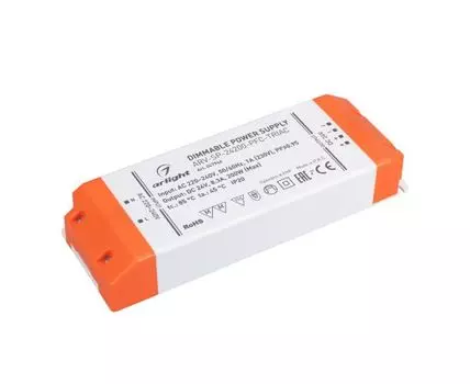 Блок питания ARV-SP-24200-PFC-TRIAC 24V, 8.3A, 200W