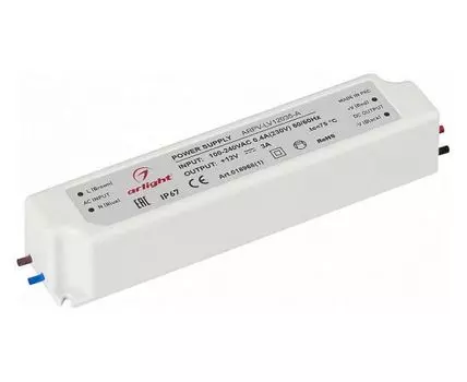 Блок питания с проводом Arlight ARPV-LV 018968(1)