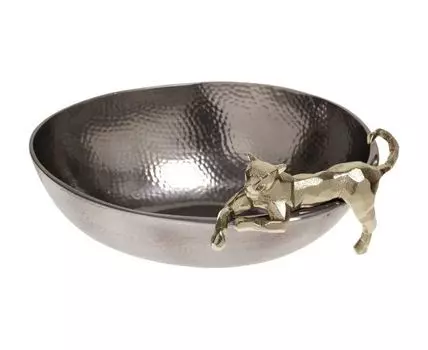 Блюдо декоративное Ягуар