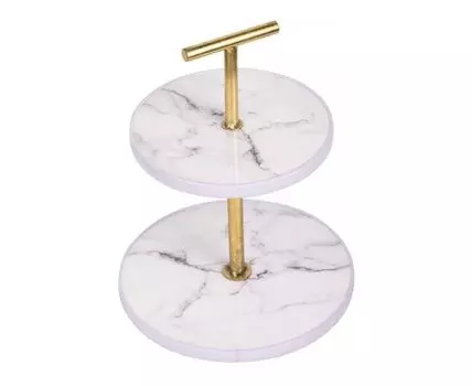 Блюдо двухъярусное