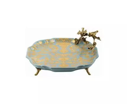 Блюдо с птичками