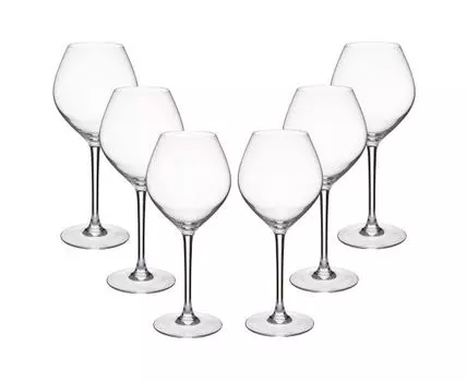 Бокал Вайн Эмоушенс 6 предметов (24, 21, прозрачный, 31)