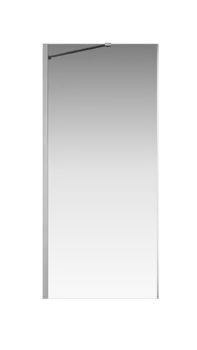 Боковая перегородка Creto Tenta 90х200 см 123-SP-900-C-CH-8 профиль хром, стекло прозрачное