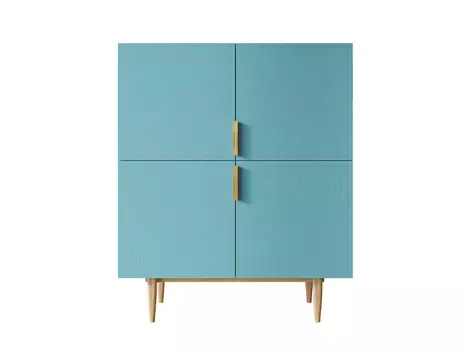 Большой комод с четырьмя дверками Line