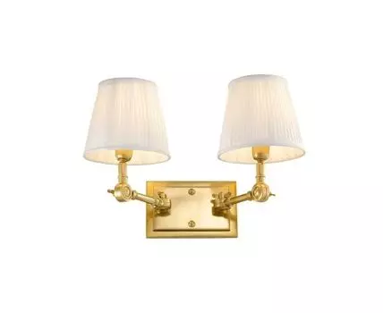 Бра 107222 (белый, золотистый, 33)