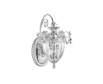 Бра 1240-40 (прозрачный, серебристый, 20)