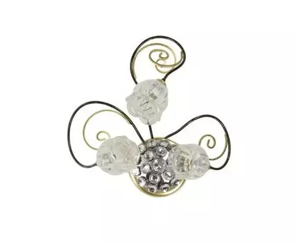 Бра 6820/A3 V2418 (золотистый, черный, 40)