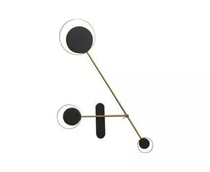 Бра Акси (латунь, черный, 51)