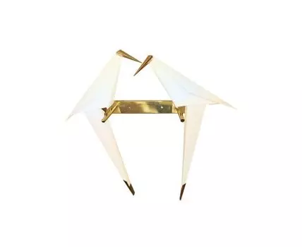 Бра Birds (белый, золотистый, 42)