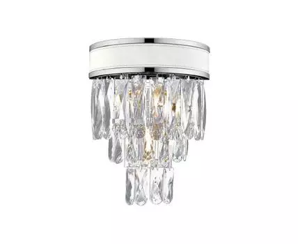 Бра CLARISSA (хром, белый, 26)