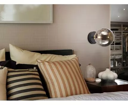 Бра Dark 1L черно-латунный