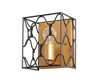 Бра DUNKAN (черный, золотистый, черный, 13)