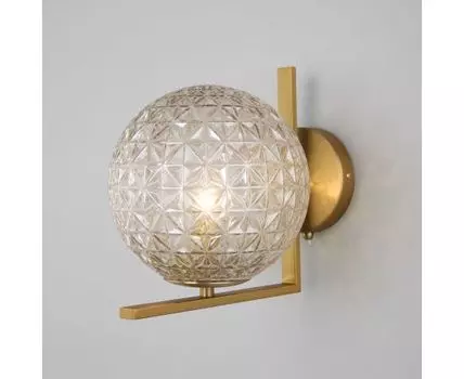 Бра Eurosvet со стеклянным плафоном Shape