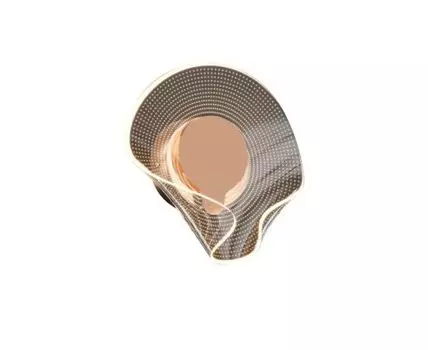 Бра Эмина (золотистый, прозрачный)