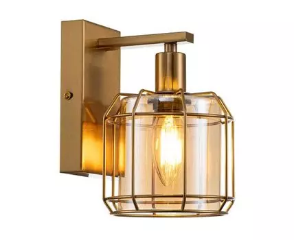 Бра Эскадия 10188/1A (20, 17, На штанге, Золотой, 13)