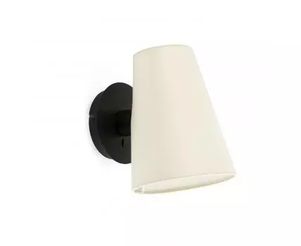 Бра Lupe черный/бежевый