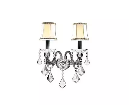 Бра MB09027007-2A (белый, хром, 37)