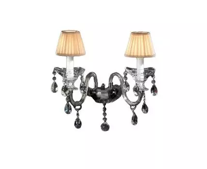 Бра MB72733-2A (прозрачный, бежевый, хром, 34)