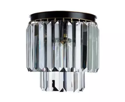 Бра NOVA (черный, золотистый, прозрачный, 17)