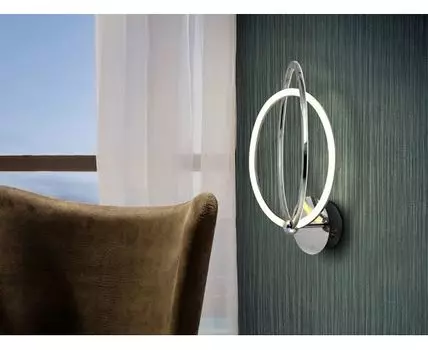 Бра Ocellis хром