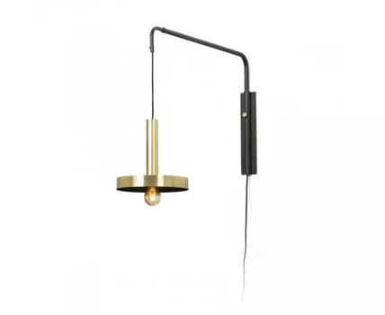 Бра регулируемое Whizz золото/черное