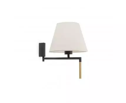 Бра Ron темно-серый / бежевый