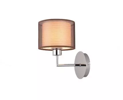 Бра Room (коричневый, хром, 18)