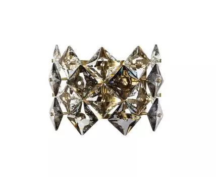 Бра ROSALINDA (латунный, прозрачный, серый, 30)