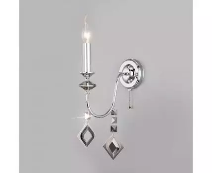 Бра с хрусталем 10110/1 хром