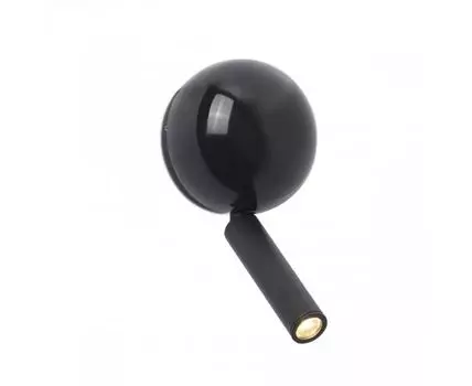 Бра с ридером Press черный