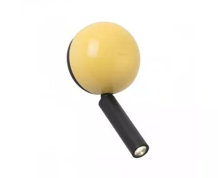 Бра с ридером Press желтый