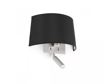 Бра с ридером Volta черное