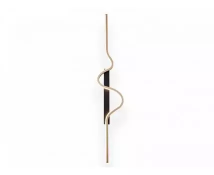 Бра Скади (черный, золотистый, белый, 6)