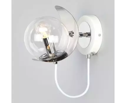Бра со стеклянным плафоном 70110/1 белый