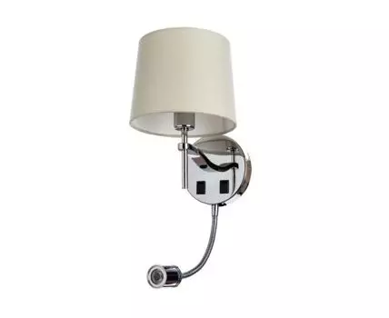 Бра SOPRANO (хром, белый, 20)