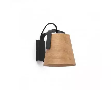 Бра Stood деревянное/черное