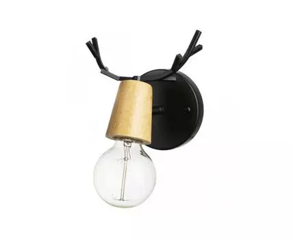 Бра SVEN (черный, светло-коричневый, 16,5)