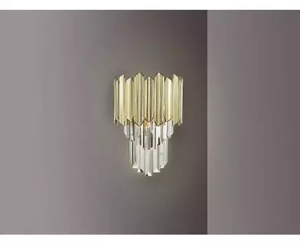 Бра Tiara 1L хром-золотой