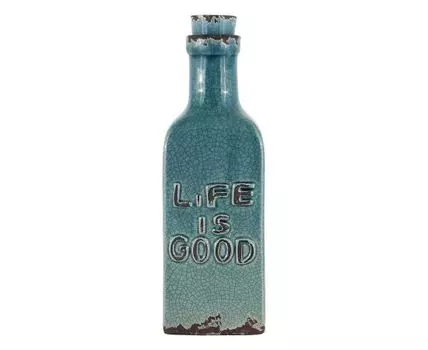 Бутыль декоративная "Болонья" (34, Синий, 12)