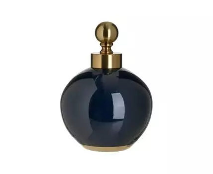 Бутыль с крышкой (темно-синий)