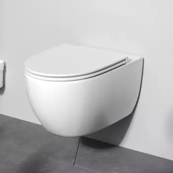 C111700WH Унитаз подвесной FlashClean, без сиденья