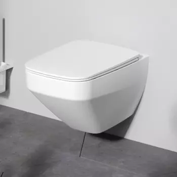 C50A1700MWSC Унитаз подвесной FlashClean с сиденьем микролифт, матовый
