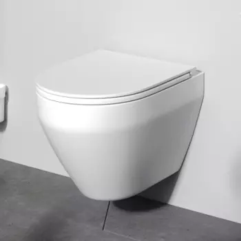 C701700SC Унитаз подвесной FlashClean, с сиденьем