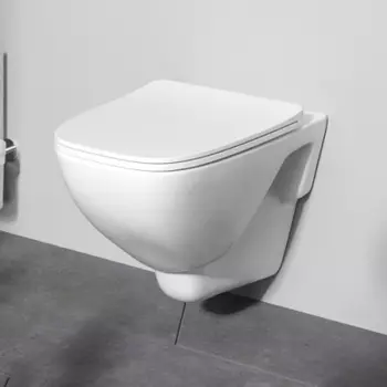 C851701SC Унитаз подвесной FlashClean с сиденьем микролифт