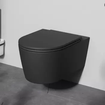 C8F1701MBSC Унитаз подвесной FlashClean с сиденьем микролифт, матовый