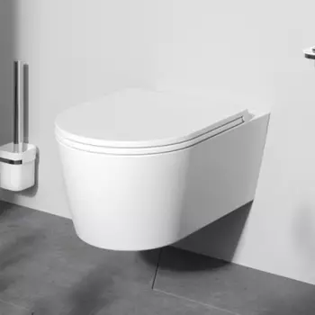 C8F1701SC Унитаз подвесной FlashClean с сиденьем микролифт