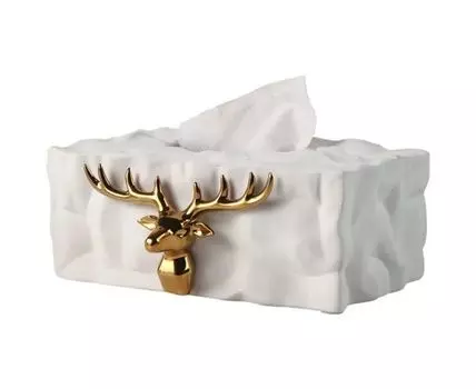 Cалфетница керамическая (Белый, 24)