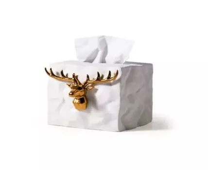 Cалфетница керамическая (Белый)