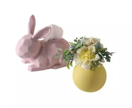 Cалфетница заяц (Розовый)